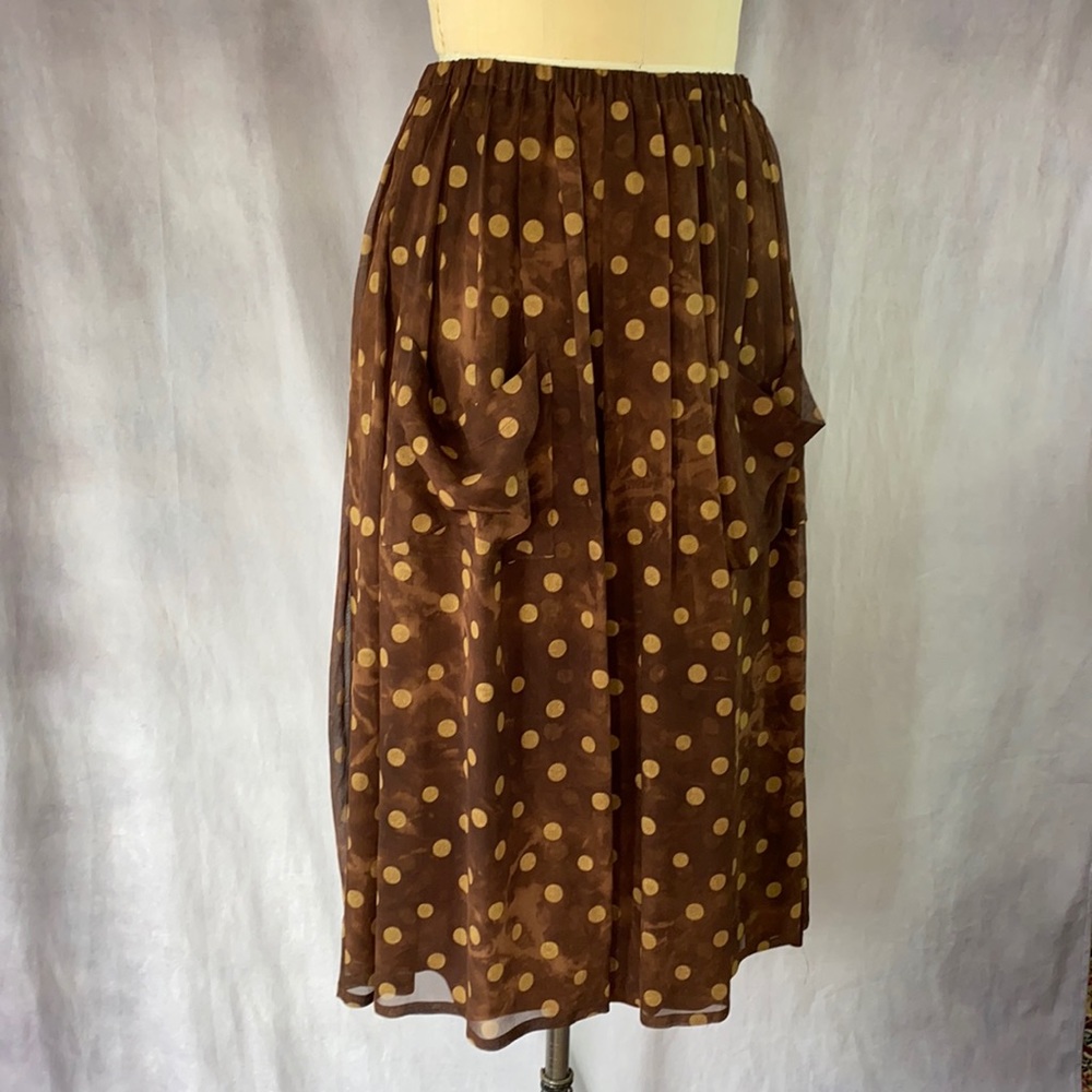 LAST CHANCE! LILITH Boho Polka Dot Skirt